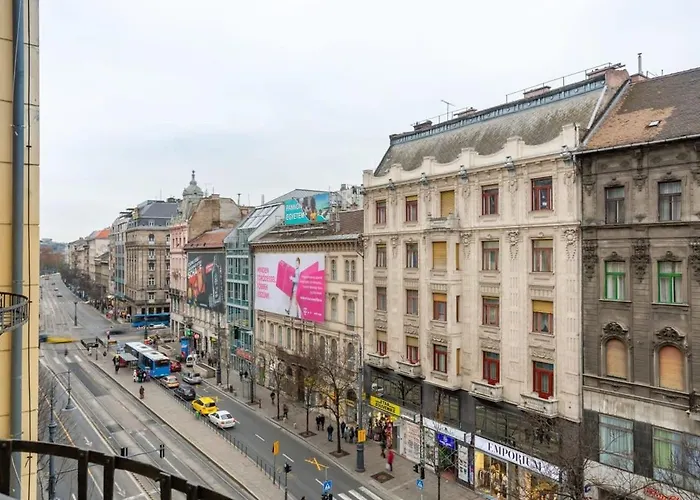 Sunny Ultra & New With Balcony * Budapeszt